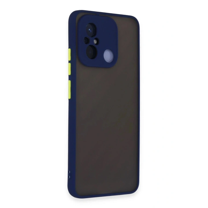 Mey İthalat®   Redmi 12C Kılıf Montreal Silikon Kapak - Lacivert