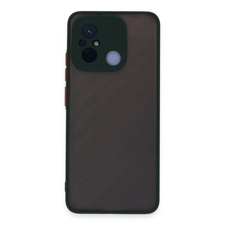 Mey İthalat®   Redmi 12C Kılıf Montreal Silikon Kapak - Yeşil