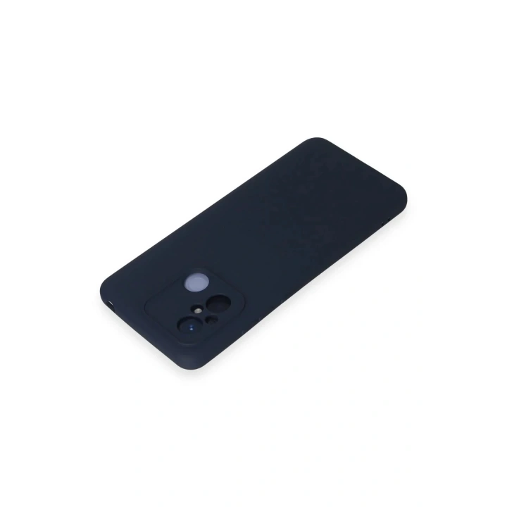 Mey İthalat®   Redmi 12C Kılıf Nano içi Kadife Silikon - Lacivert