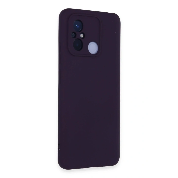 Mey İthalat®   Redmi 12C Kılıf Nano içi Kadife Silikon - Mor