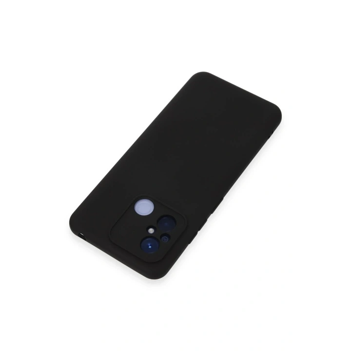 Mey İthalat®   Redmi 12C Kılıf Nano içi Kadife Silikon - Siyah