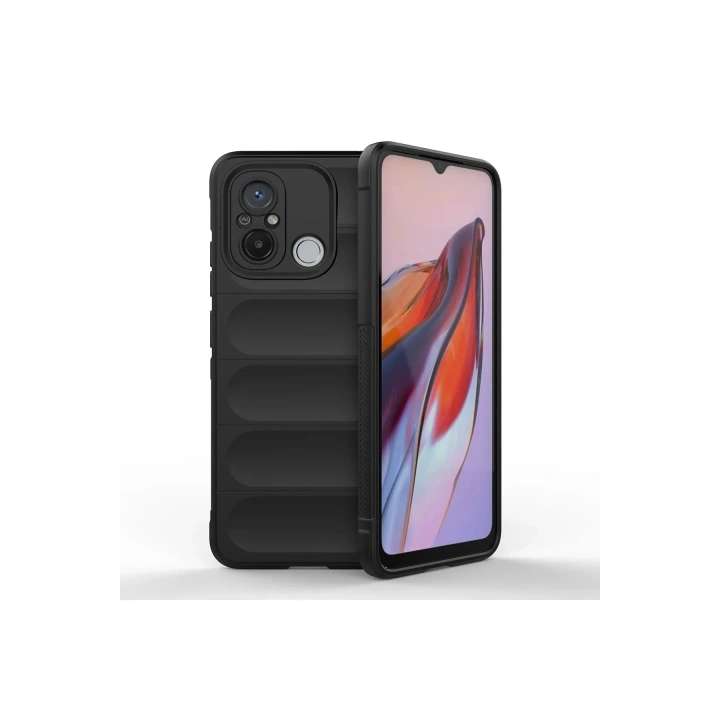 Mey İthalat®   Redmi 12C Kılıf Optimum Silikon - Siyah