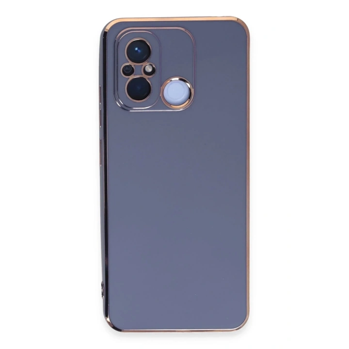 Mey İthalat®   Redmi 12C Kılıf Volet Silikon - Mavi