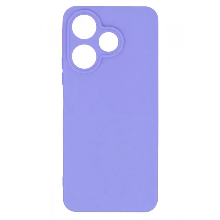 Mey İthalat®   Redmi 13 4G Kılıf First Silikon - Lila