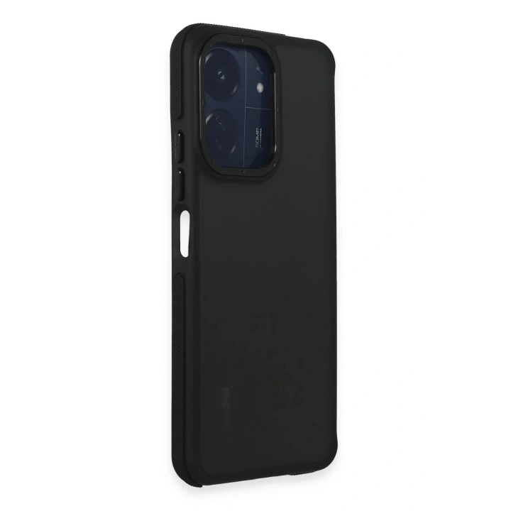 Mey İthalat®   Redmi 13C Harvel Kapak - Siyah