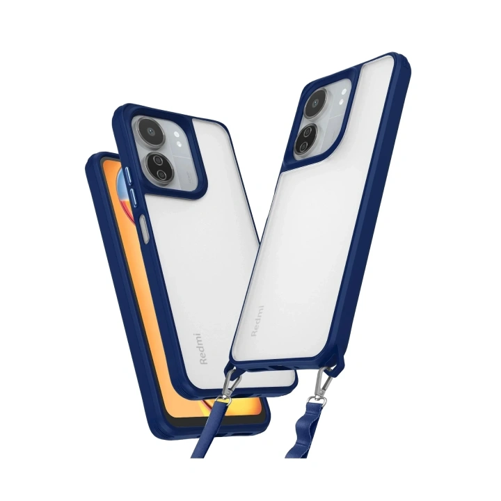 Mey İthalat®   Redmi 13C Kılıf Penta Silikon Kılıf - Lacivert