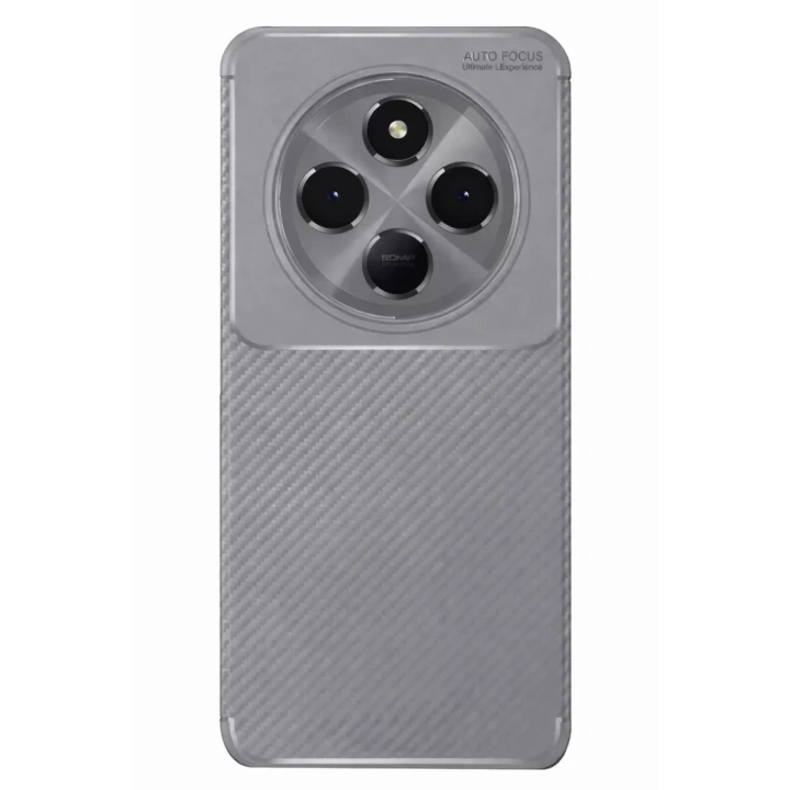 Mey İthalat®   Redmi 14C Kılıf Auto Focus Karbon Kapak - Gri