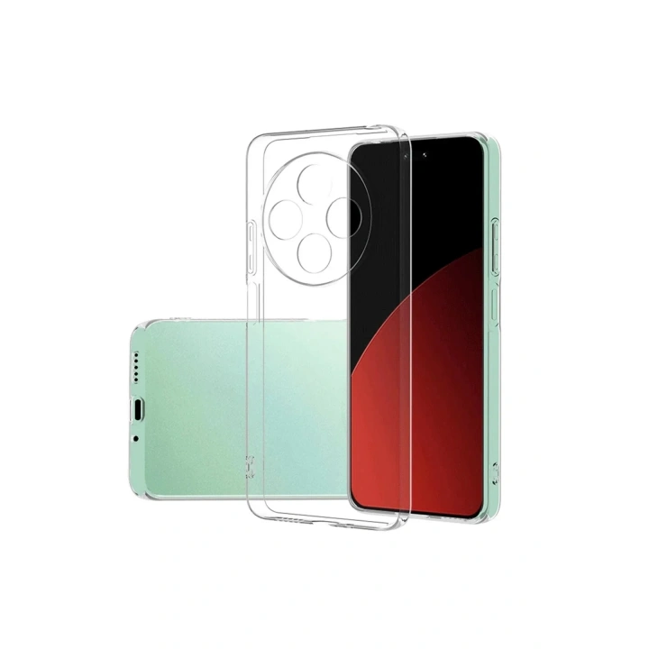 Mey İthalat®   Redmi 14C Kılıf Lüx Şeffaf Silikon