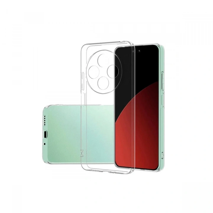 Mey İthalat®   Redmi 14C Kılıf Lüx Şeffaf Silikon