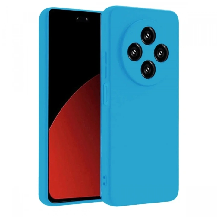 Mey İthalat®   Redmi 14C Kılıf Nano içi Kadife Silikon - Mavi