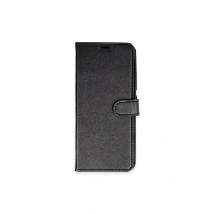 Mey İthalat®   Redmi 14C Kılıf Trend S Plus Kapaklı Kılıf - Siyah