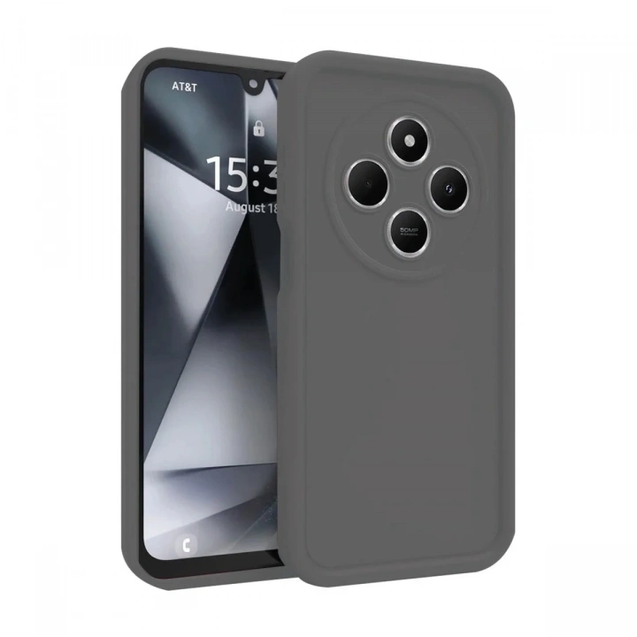 Mey İthalat®   Redmi 14C Kılıf Viera Silikon - Gri