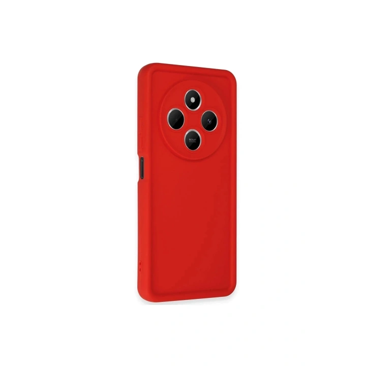 Mey İthalat®   Redmi 14C Kılıf Viera Silikon - Kırmızı