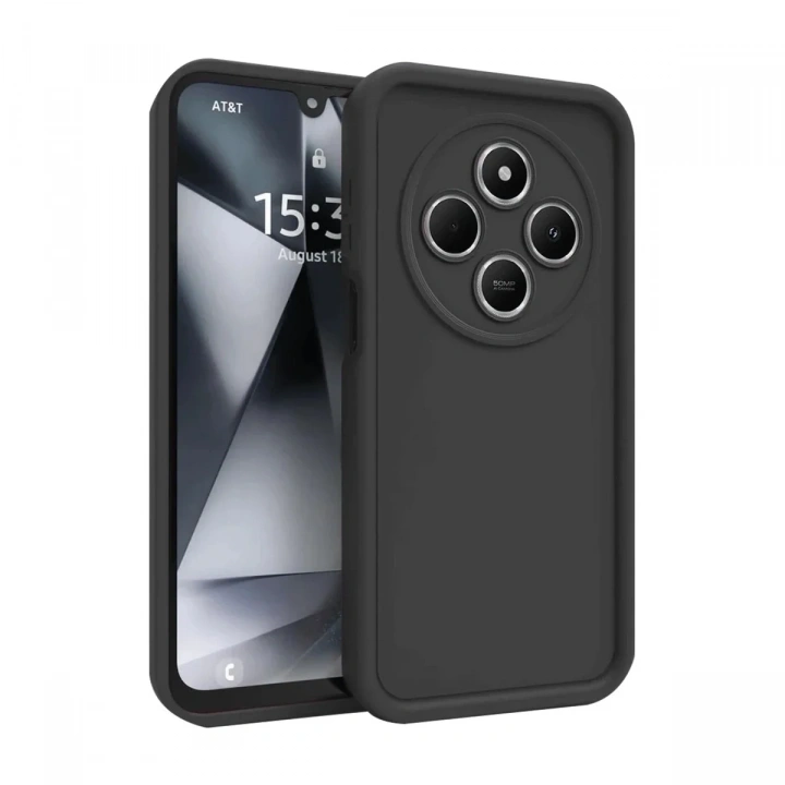 Mey İthalat®   Redmi 14C Kılıf Viera Silikon - Siyah
