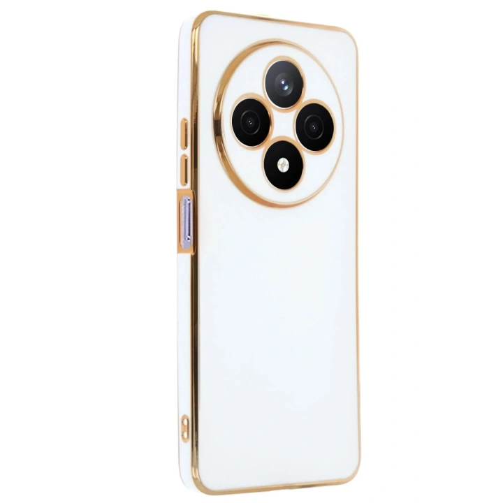 Mey İthalat®   Redmi 14C Kılıf Volet Silikon - Beyaz