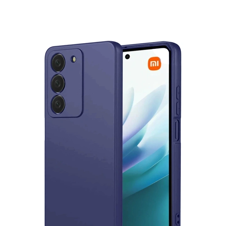 Mey İthalat®   Redmi 15 4G First Silikon - Lacivert