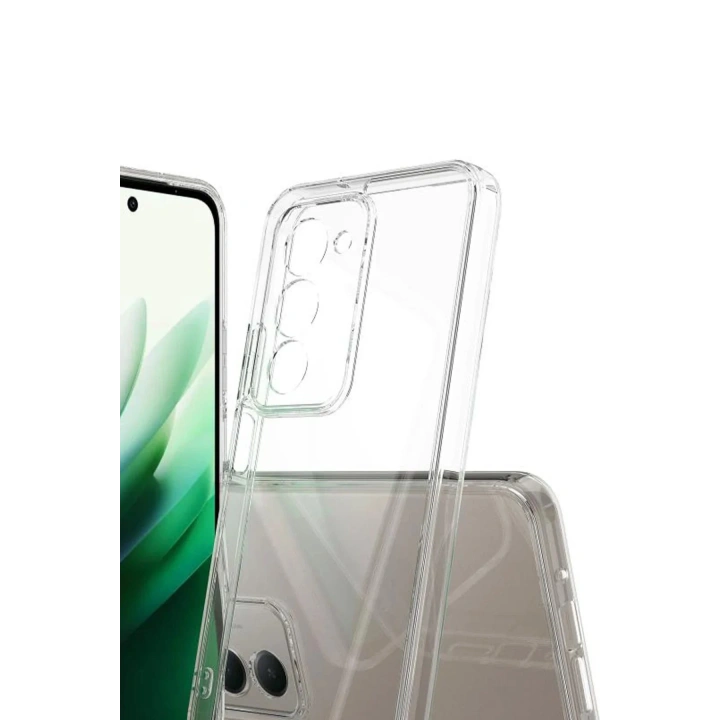 Mey İthalat®   Redmi 15 4G Lüx Şeffaf Silikon - Şeffaf