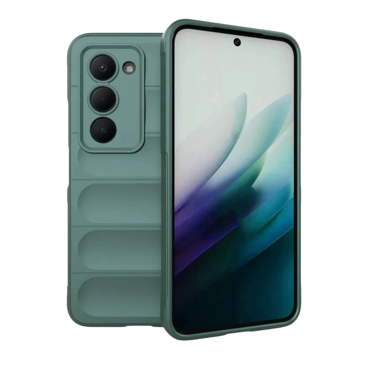 Mey İthalat®   Redmi 15 4G Optimum Silikon - Koyu Yeşil