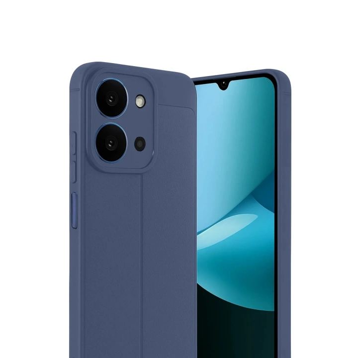 Mey İthalat®   Redmi 15C 4G Auto Focus Kapak - Lacivert