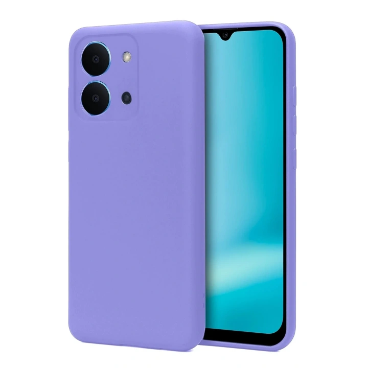 Mey İthalat®   Redmi 15C 4G First Silikon - Lila