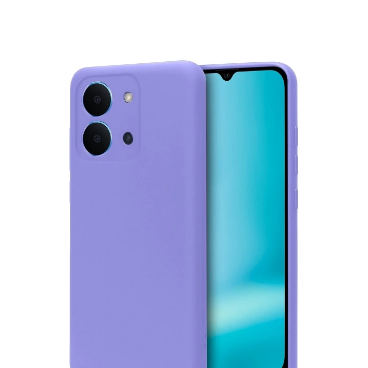 Mey İthalat®   Redmi 15C 4G First Silikon - Lila