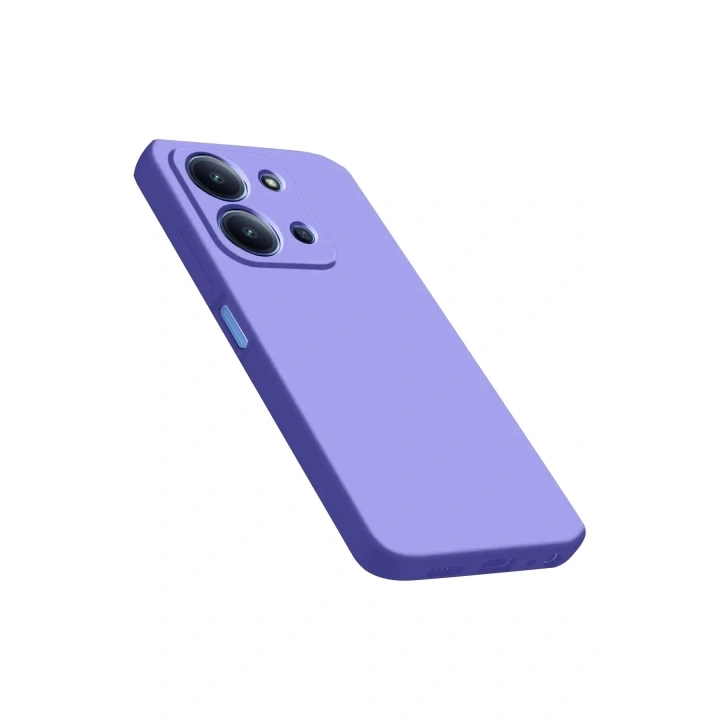 Mey İthalat®   Redmi 15C 4G Nano içi Kadife Silikon - Lila
