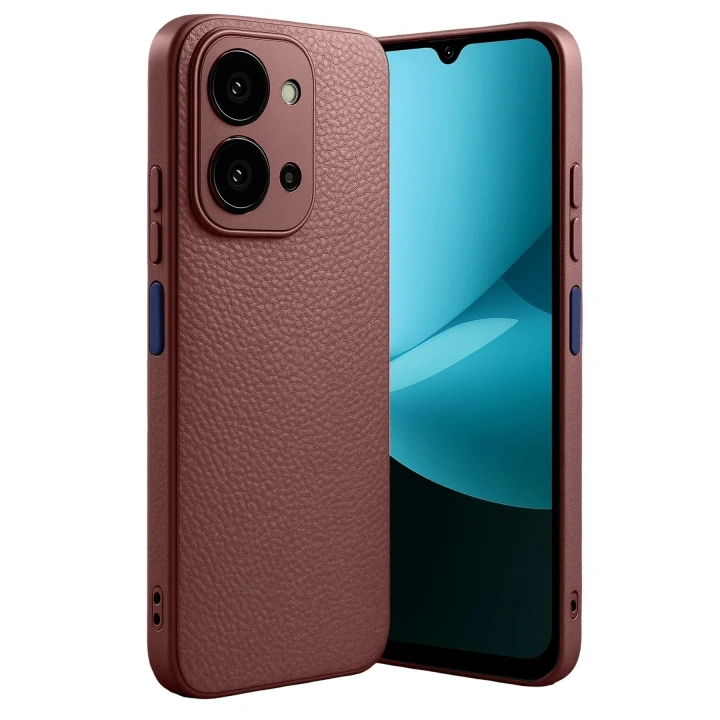 Mey İthalat®   Redmi 15C 4G Thermax Silikon Kılıf - Bordo