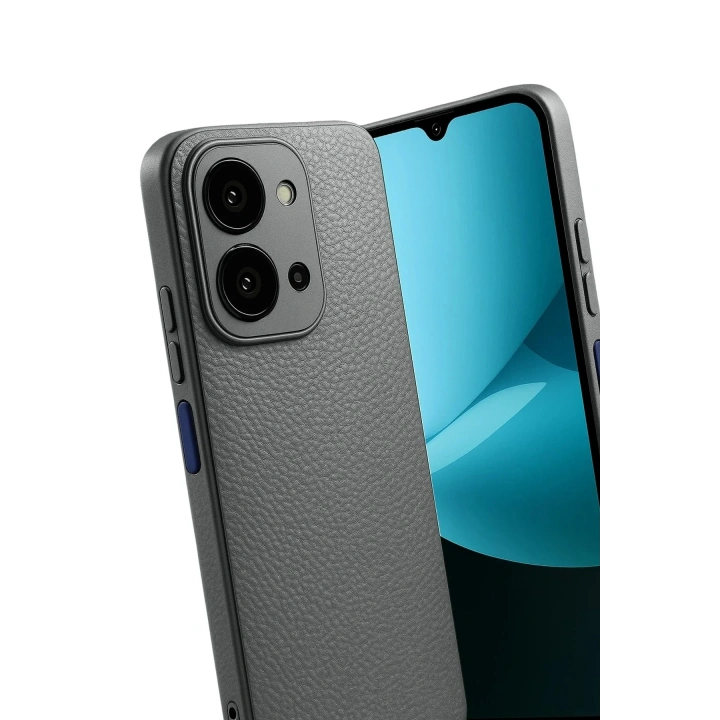 Mey İthalat®   Redmi 15C 4G Thermax Silikon Kılıf - Gri