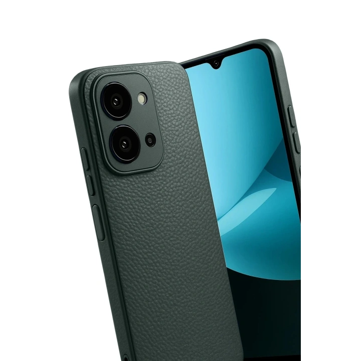 Mey İthalat®   Redmi 15C 4G Thermax Silikon Kılıf - Koyu Yeşil