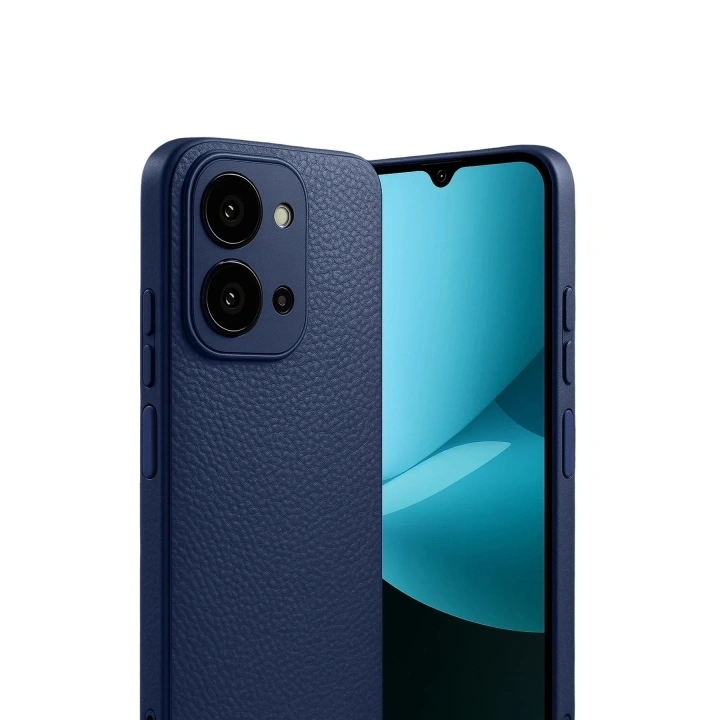 Mey İthalat®   Redmi 15C 4G Thermax Silikon Kılıf - Lacivert