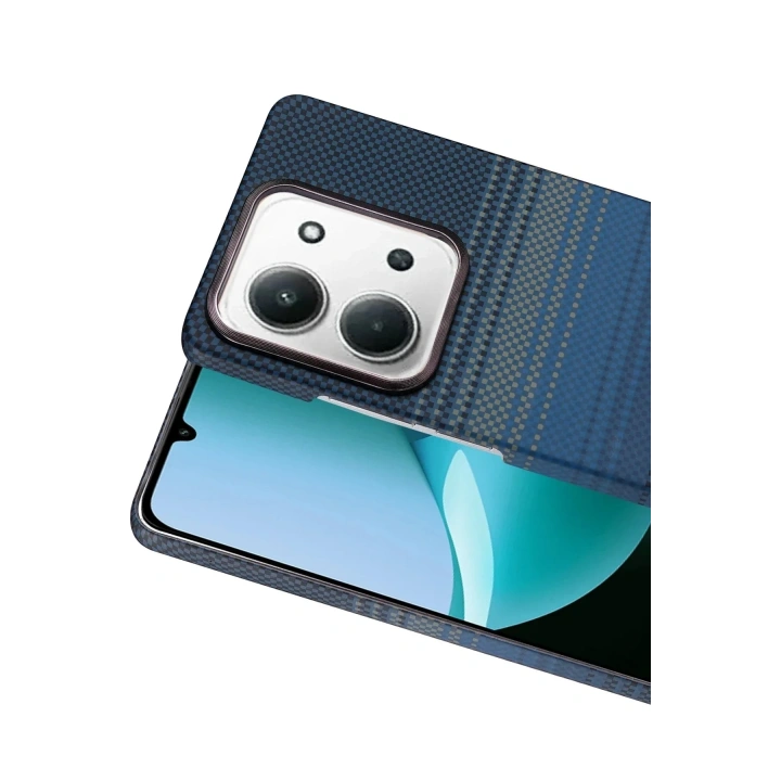 Mey İthalat®   Redmi 15C 4G Vega Magsafe Kapak - Mavi