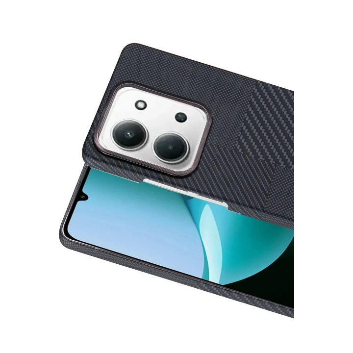 Mey İthalat®   Redmi 15C 4G Vega Magsafe Kapak - Siyah