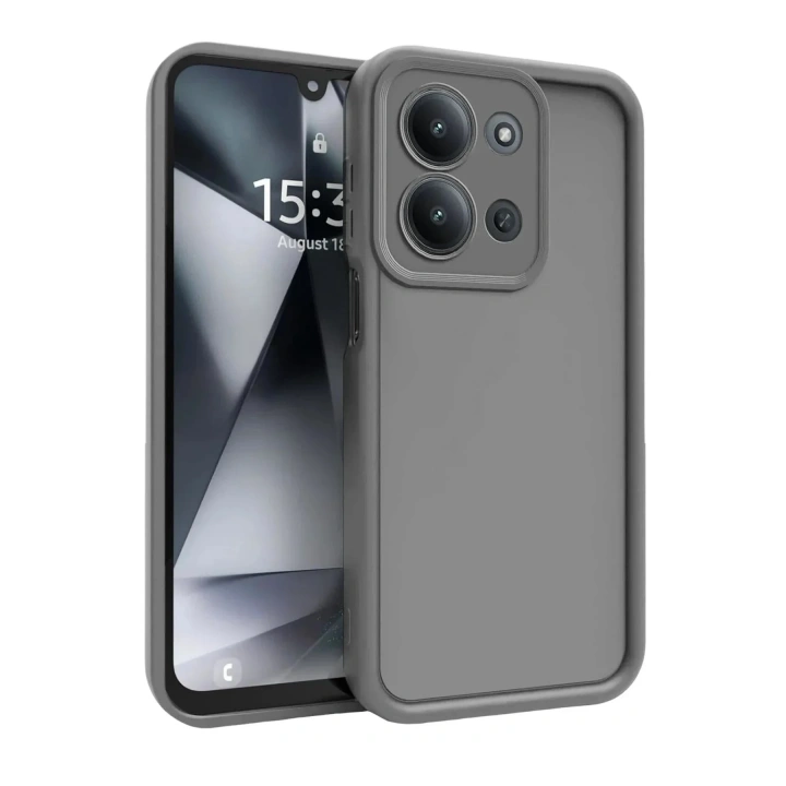 Mey İthalat®   Redmi 15C 4G Viera Silikon - Gri