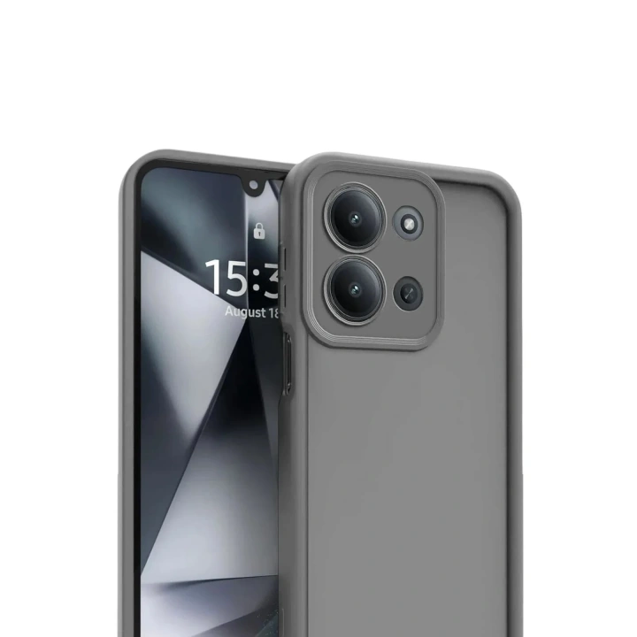 Mey İthalat®   Redmi 15C 4G Viera Silikon - Gri