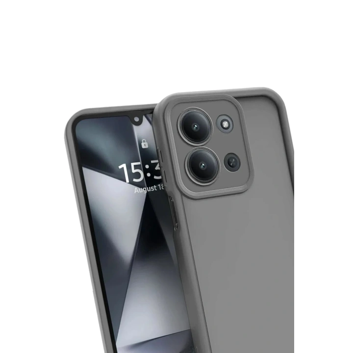 Mey İthalat®   Redmi 15C 4G Viera Silikon - Gri