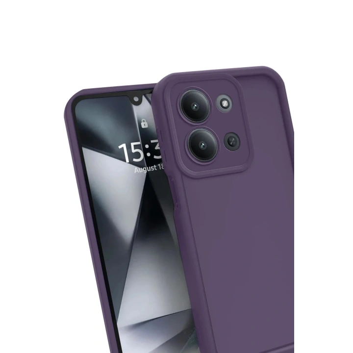 Mey İthalat®   Redmi 15C 4G Viera Silikon - Mürdüm