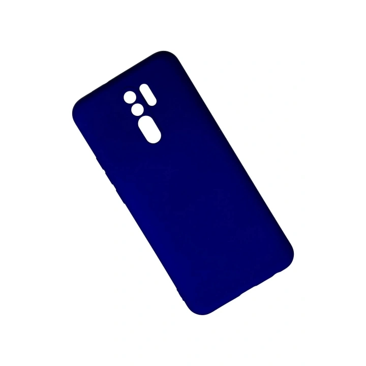 Mey İthalat®   Redmi 9 Kılıf Nano içi Kadife Silikon - Lacivert
