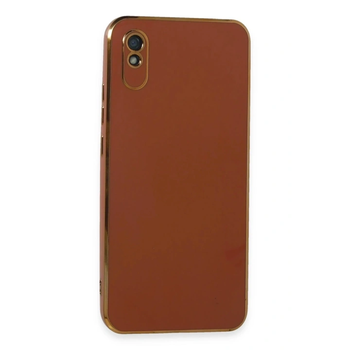 Mey İthalat®   Redmi 9A Kılıf Volet Silikon - Kırmızı