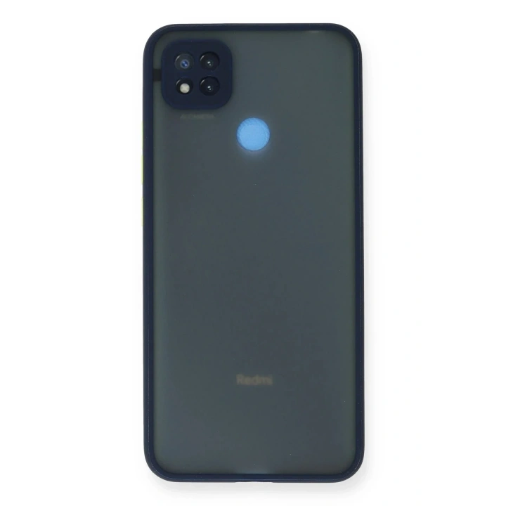 Mey İthalat®   Redmi 9C Kılıf Montreal Silikon Kapak - Lacivert