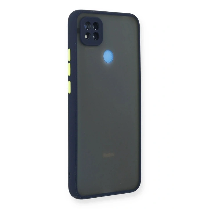 Mey İthalat®   Redmi 9C Kılıf Montreal Silikon Kapak - Lacivert