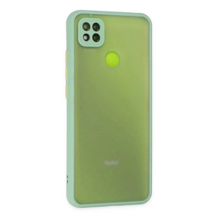 Mey İthalat®   Redmi 9C Kılıf Montreal Silikon Kapak - Turkuaz