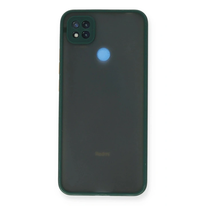 Mey İthalat®   Redmi 9C Kılıf Montreal Silikon Kapak - Yeşil