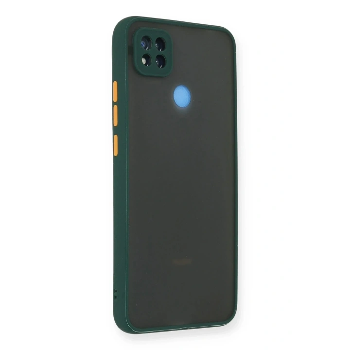 Mey İthalat®   Redmi 9C Kılıf Montreal Silikon Kapak - Yeşil