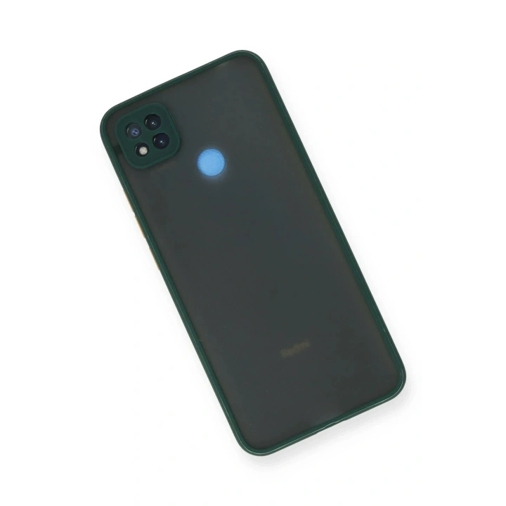 Mey İthalat®   Redmi 9C Kılıf Montreal Silikon Kapak - Yeşil