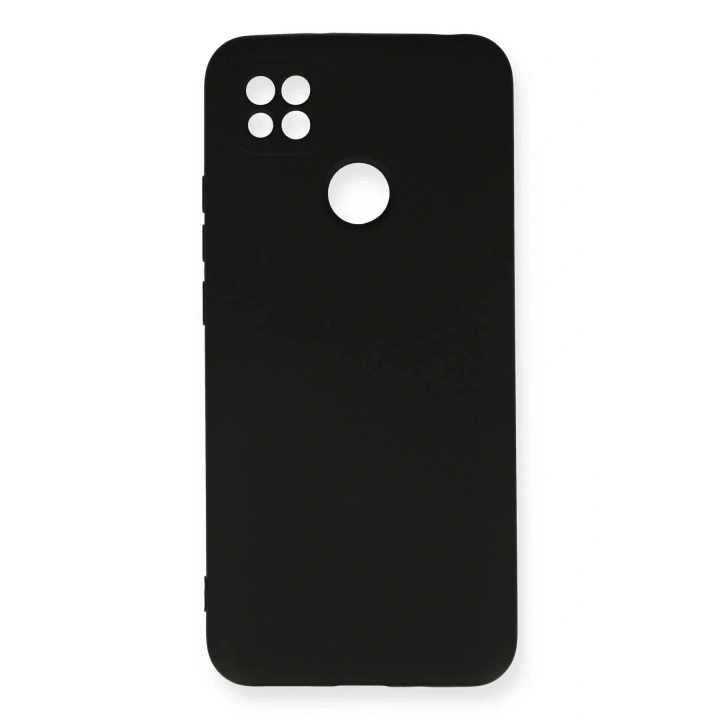 Mey İthalat®   Redmi 9C Kılıf Nano içi Kadife Silikon - Siyah