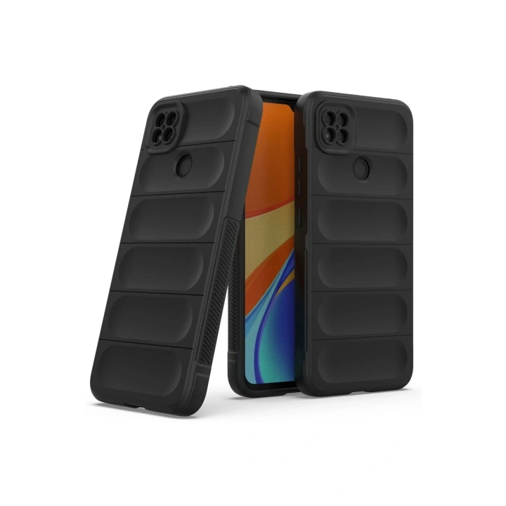 Mey İthalat®   Redmi 9C Kılıf Optimum Silikon - Siyah