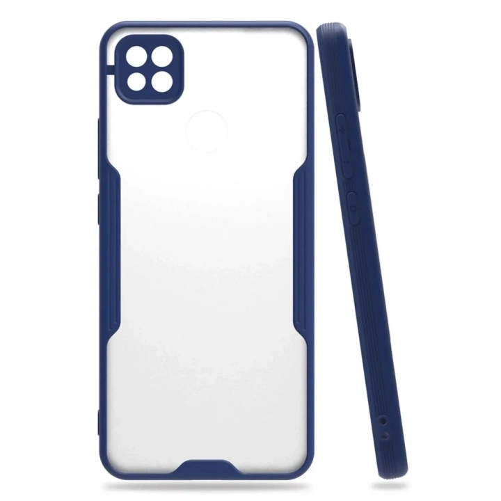 Mey İthalat®   Redmi 9C Kılıf Platin Silikon - Lacivert