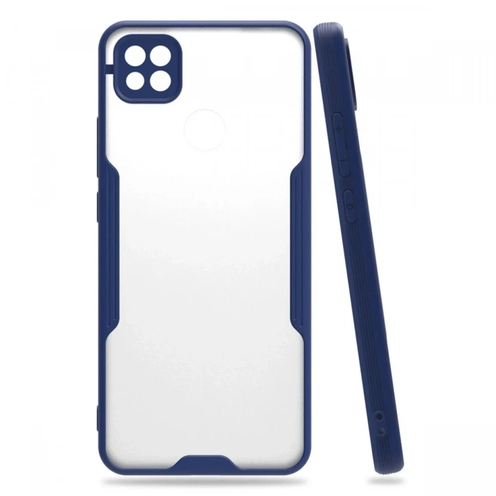 Mey İthalat®   Redmi 9C Kılıf Platin Silikon - Lacivert