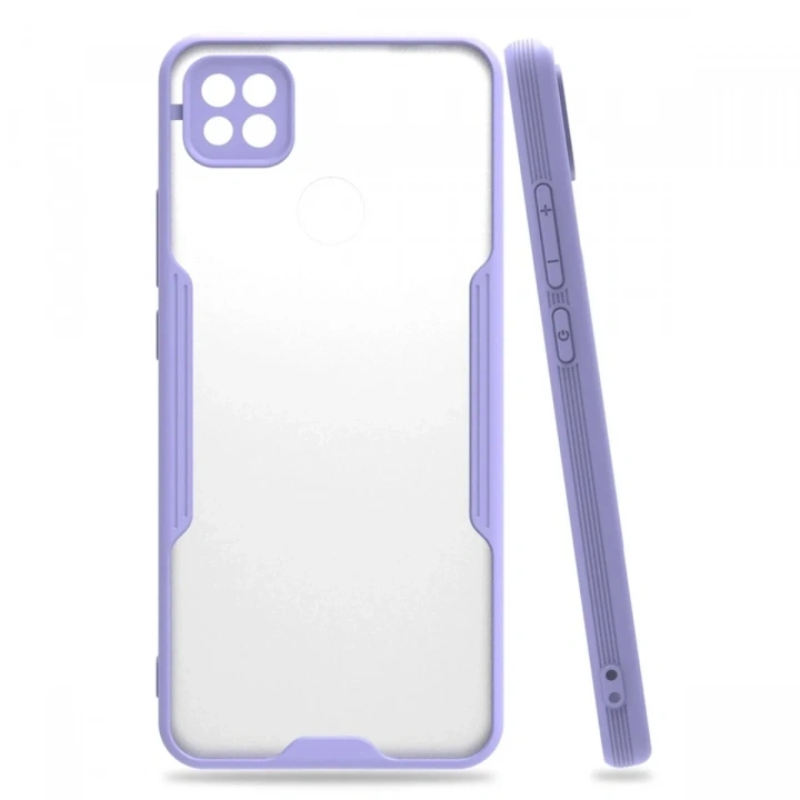 Mey İthalat®   Redmi 9C Kılıf Platin Silikon - Lila