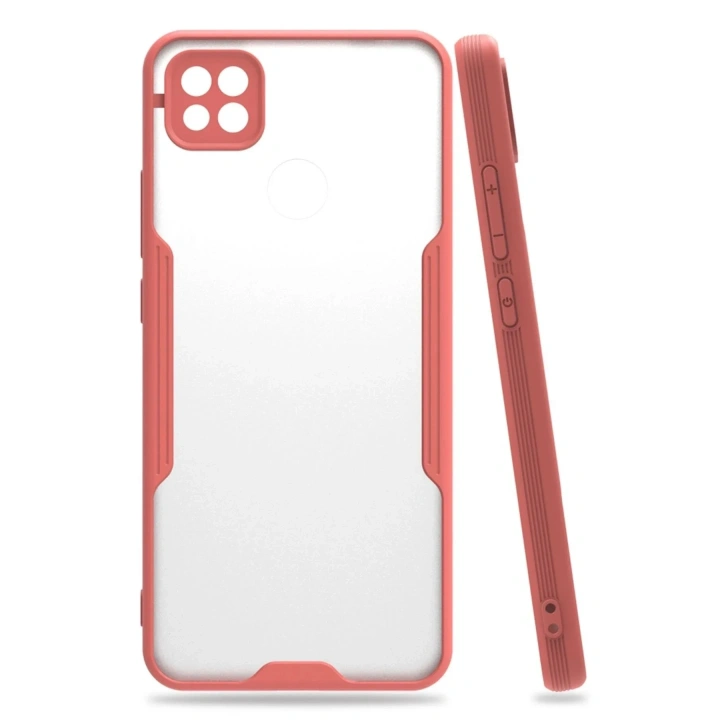 Mey İthalat®   Redmi 9C Kılıf Platin Silikon - Pembe
